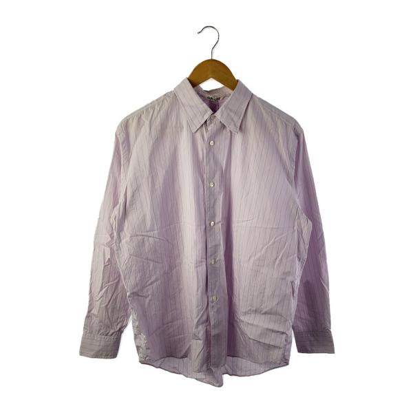 AURALEE◆長袖シャツ/4/コットン/PNK/A24AS01SS