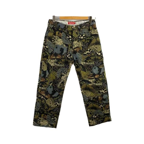 Supreme◆21AW/Chino Pant Butterflies/ストレートパンツ/30/コッ...