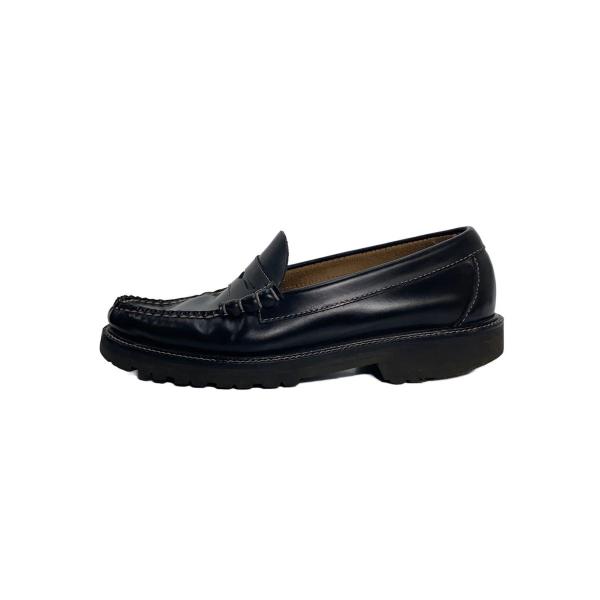 G.H.Bass&amp;Co.◆LARSON CONTRASTITCH/ローファー/--/BLK/レザー/...