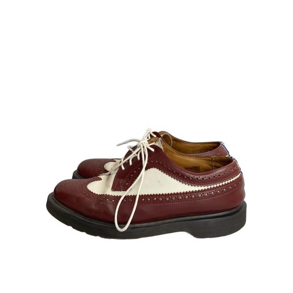 Dr.Martens◆ウイングチップ/ドレスシューズ/UK7/BRW/レザー