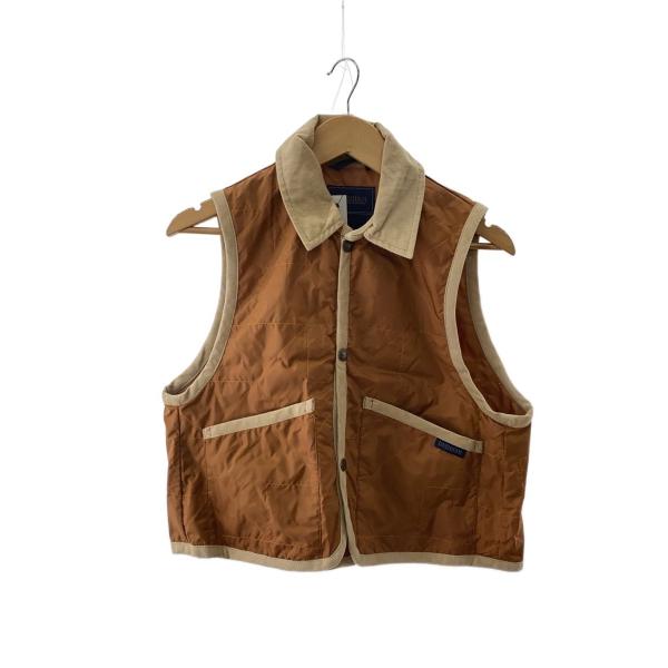 LAVENHAM◆Unwadded Cropped Raydon Gilet/首元汚れ/ベスト/38...