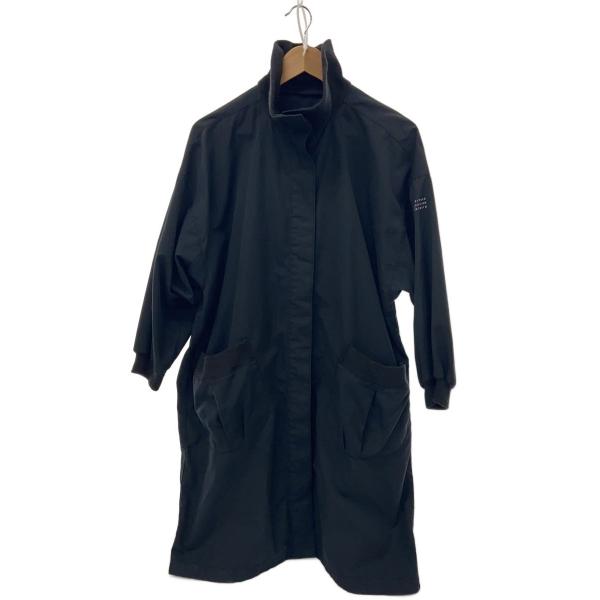 PLEATS PLEASE ISSEY MIYAKE◆コート/M/ポリエステル/BLK/無地/80S...