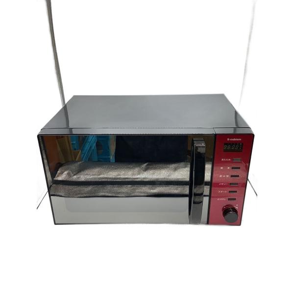 S-cubism◆電子レンジ WDR-17HF-B [ブラック]