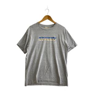 STUSSY◆Tシャツ/L/コットン/GRY//