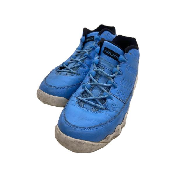 NIKE◆Air Jordan 9 Retro Low/ローカットスニーカー/24cm/BLU/83...