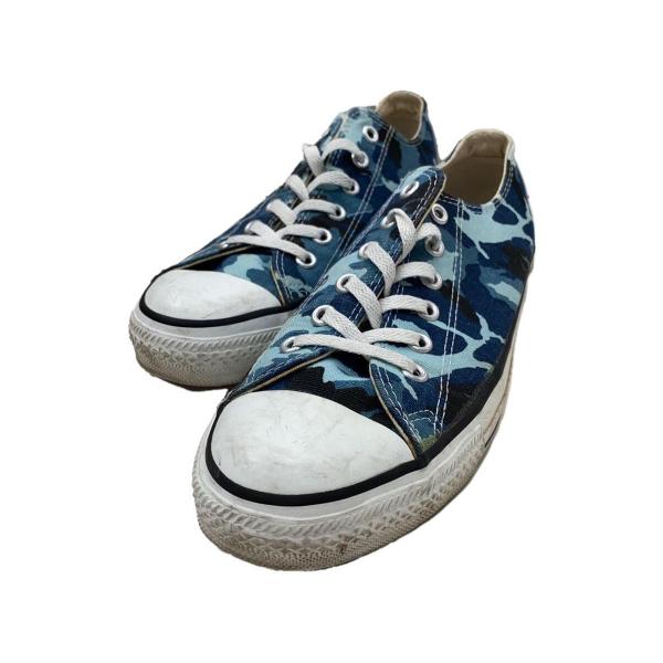 CONVERSE◆90s/ALL STAR LOW Sky Blue Camouflage/USA製...