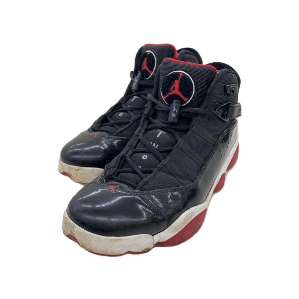 NIKE◆JORDAN 6 RINGS Bred/322992-071/26.5cm/BLK