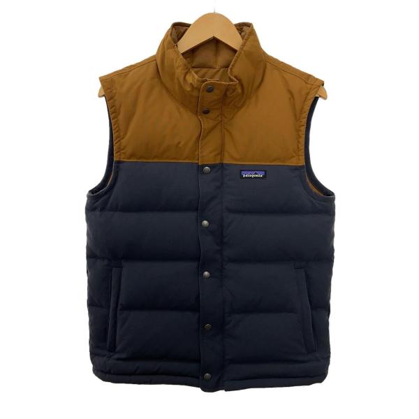 patagonia◆Bivy Down Vest/ダウンベスト/S/ナイロン/NVY/27586FA...