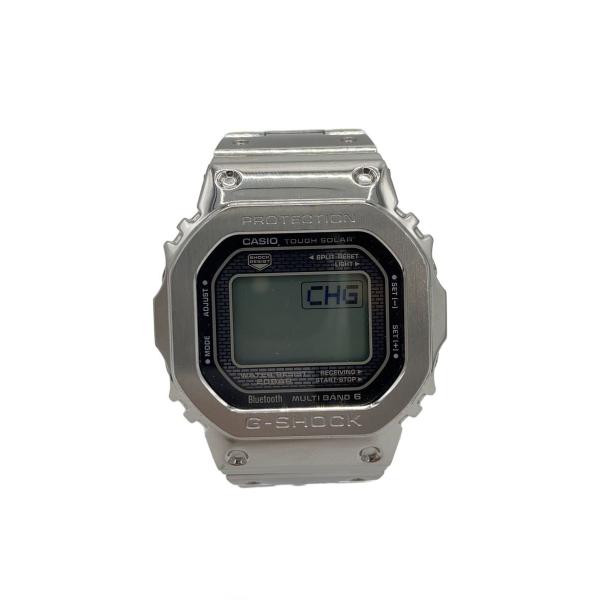 CASIO◆クォーツ腕時計/デジタル/SLV/gmw-b5000//