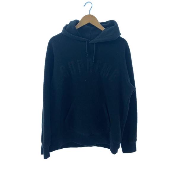 Supreme◆18FW/Polartec Hooded Sweatshirt/パーカー/M/ポリエ...