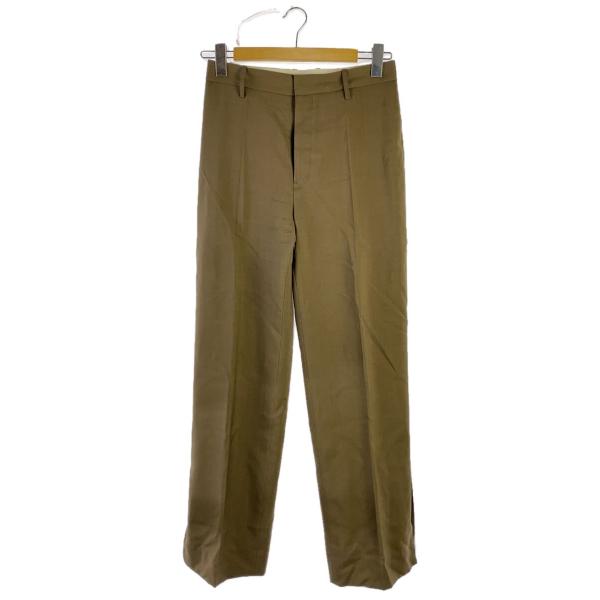 KAYLE/ボトム/M/ウール/CML/K-105A/裾スリット