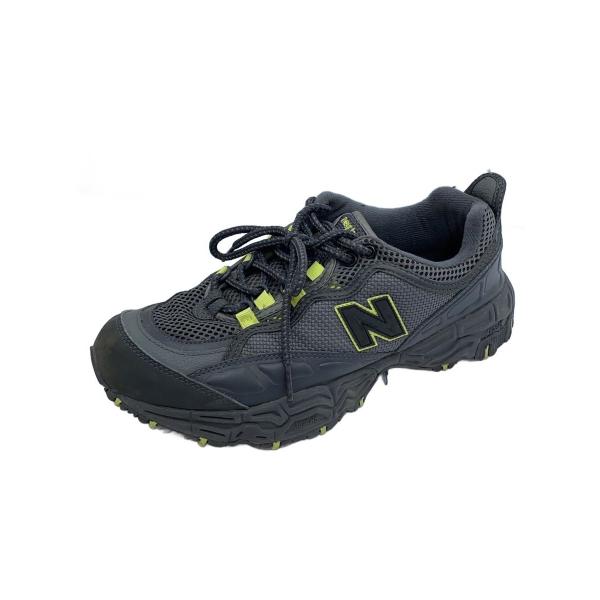 NEW BALANCE◆ML801/BLACK/LIME/ブラック/27cm/GRY