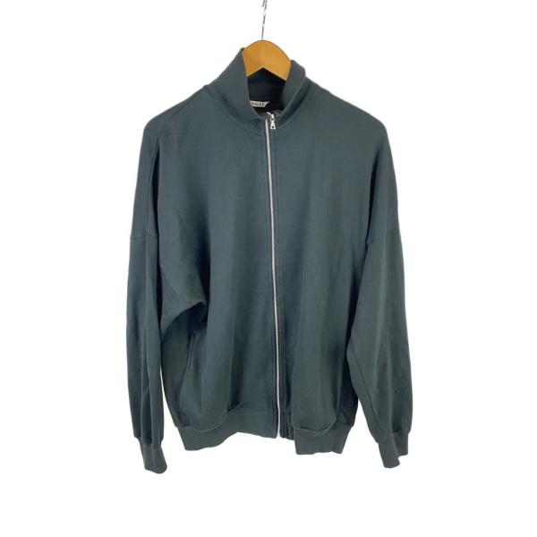 AURALEE◆ブルゾン/3/コットン/GRY/無地/A25AB01CU//