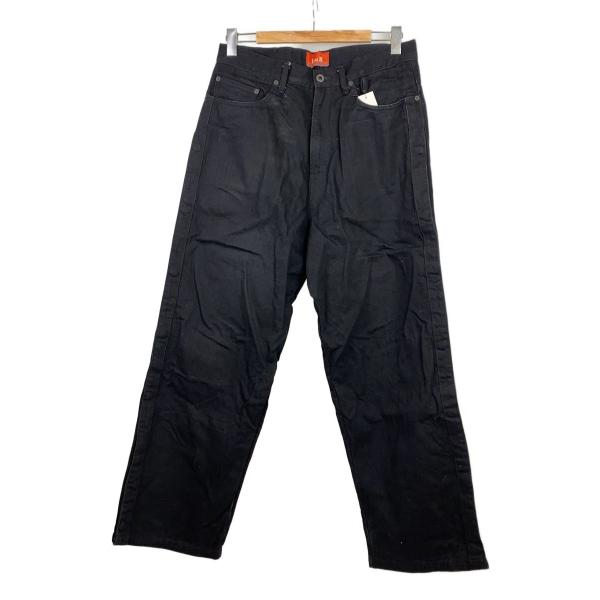 Laid.B◆ストレートパンツ/2/コットン/BLK/blb24aw-pt01