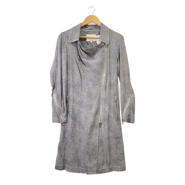 3.1 Phillip Lim◆コート/0/シルク/GRY/R111-8604PHP//