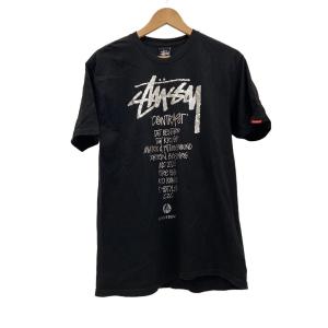 STUSSY◆Tシャツ/M/コットン/BLKの商品画像