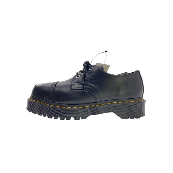 Dr.Martens◆Steel Toe/ドレスシューズ/UK4/BLK/レザー/1925