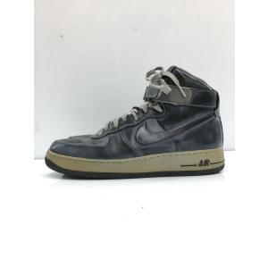 NIKE◆AIR FORCE 1 HIGH VT SUPREME/エアフォースハイサプリーム/ネイビ...