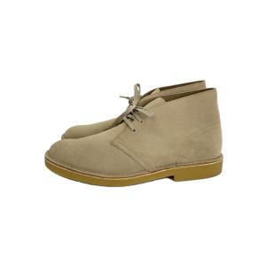 Clarks◆ハイカットスニーカー/28cm/BEG/スウェード/15522//