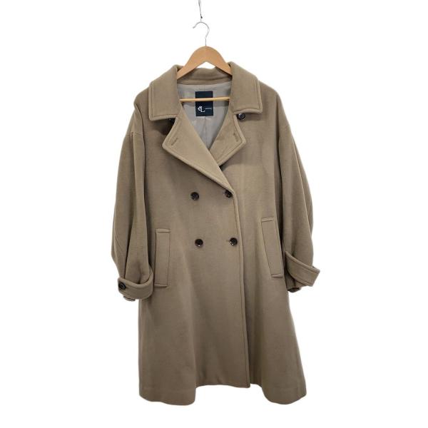 JEANASIS◆チェスターコート/FREE/ウール/BEG/無地/JS790457AD