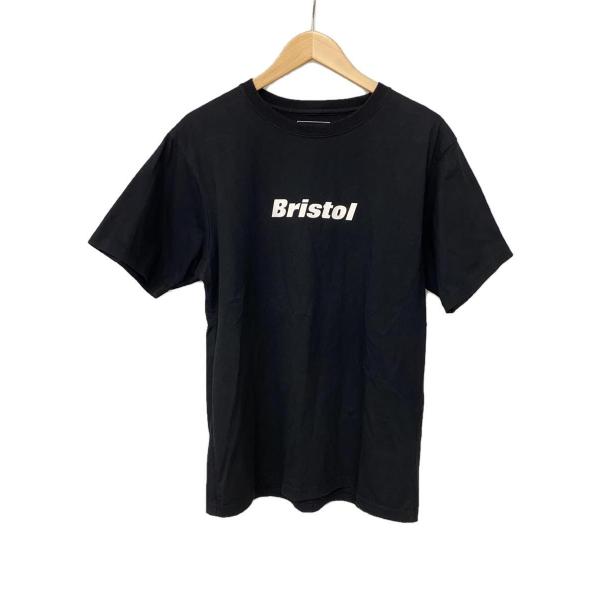 F.C.R.B.(F.C.Real Bristol)◆Tシャツ/L/コットン/BLK/無地/FCRB...