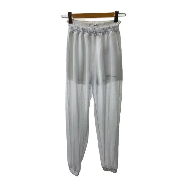 SUPER LOVERS◆ボトム/FREE/ポリエステル/WHT/無地/20SS-SPPT01