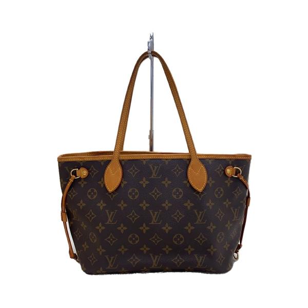 LOUIS VUITTON◆1)ネヴァーフルPM_モノグラム・キャンバス_BRW/PVC/BRW