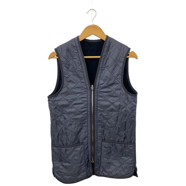 Barbour◆POLARQUILT WAISTCOAT/ZIP IN LINER/S/ポリエステル...