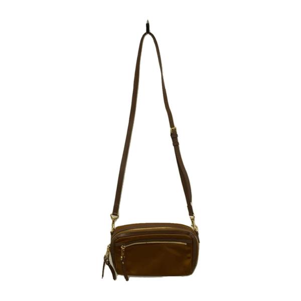 TOPKAPI◆ショルダーバッグ/ナイロン/BRW