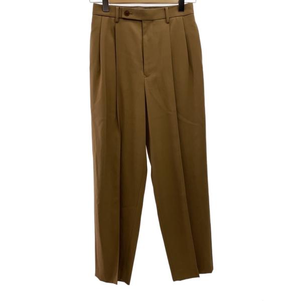 AURALEE◆ボトム/1/ウール/BEG/無地/A23SP06MG