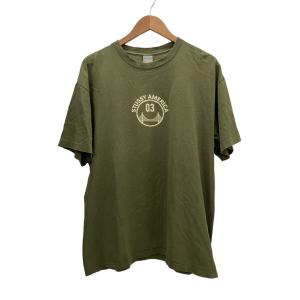 STUSSY◆Tシャツ/XL/コットン/GRN//