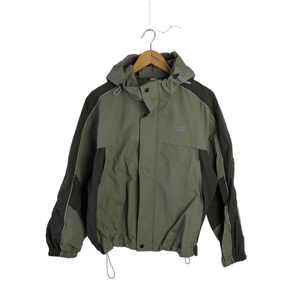 Reebok◆マウンテンパーカー/FREE/ナイロン/GRY/JS071687CA