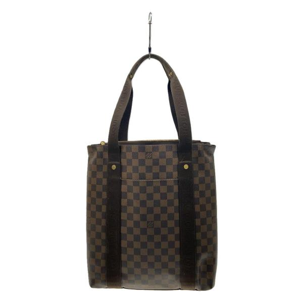 LOUIS VUITTON◆カバ・ボブール_ダミエ・エベヌ_BRW/PVC/ブラウン/N52006/...