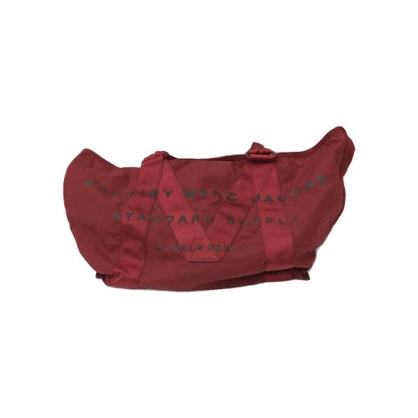 MARC BY MARC JACOBS◆トートバッグ/コットン/RED