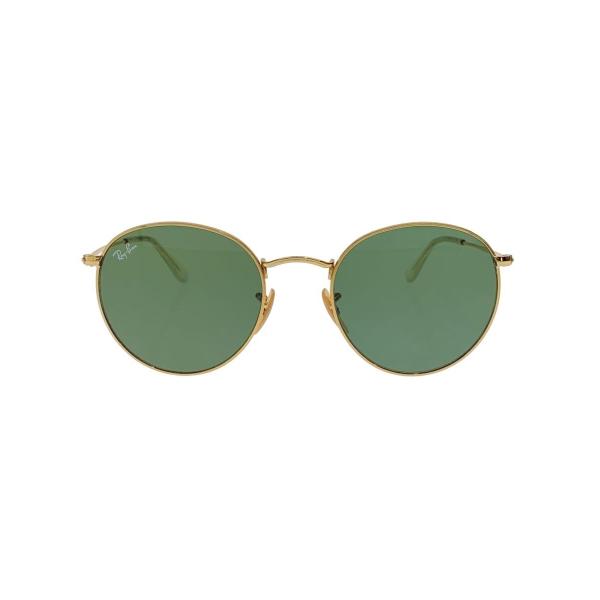 Ray-Ban◆サングラス/メタル/GLD/GRY/メンズ/rb3447