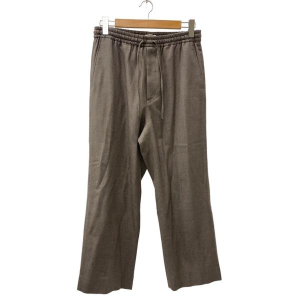 AURALEE◆Super Light Wool Easy Slacks/4/ウール/BRW/A23...