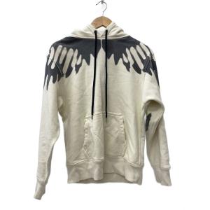 MASU◆ANGEL WING HOODIE/44/コットン/WHT/MASS-CS0124G