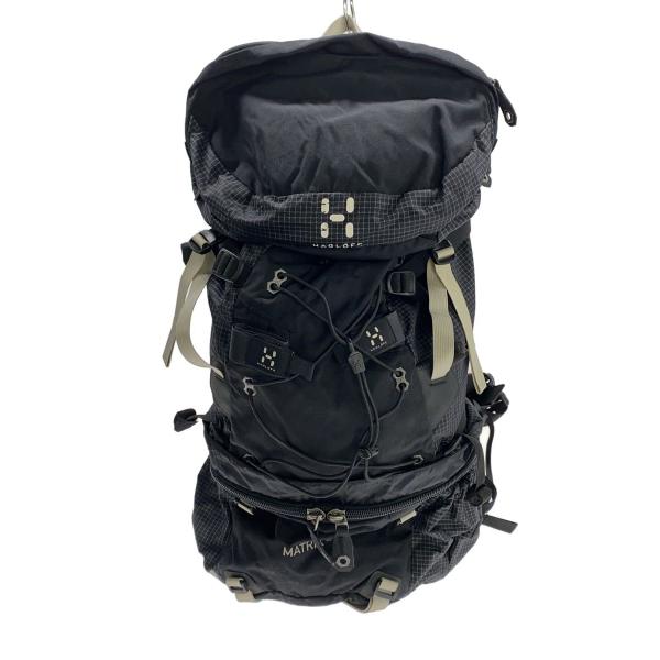 HAGLOFS◆リュックMATRIX60/ナイロン/BLK/チェック/1219001