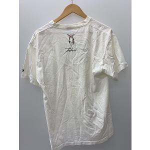 STUSSY◆Tシャツ/L/コットン/WHT/...の詳細画像1