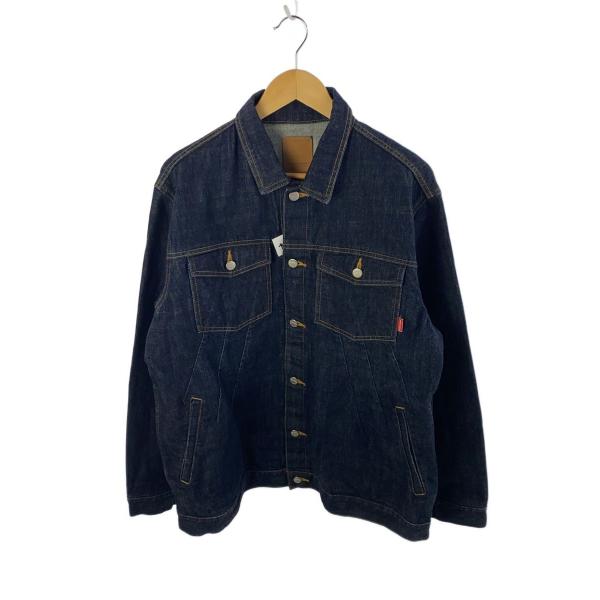 EMP/(Re)EMPR/Gジャン/XL/デニム/NVY/無地