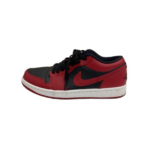 NIKE◆AIR JORDAN 1 LOW_エアジョーダン 1 ロー/25cm/RED