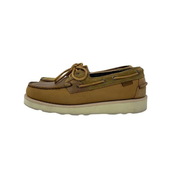 SEBAGO◆デッキシューズ/UK8.5/CML/レザー/72115NW