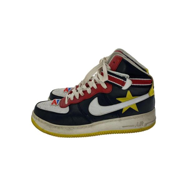 NIKE◆LAB AIR FORCE 1 HI / RT/ラボエアフォース ハイ/ブラック/AQ33...