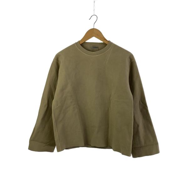 AURALEE◆スウェット/--/コットン/BEG/無地/A20AP05SM