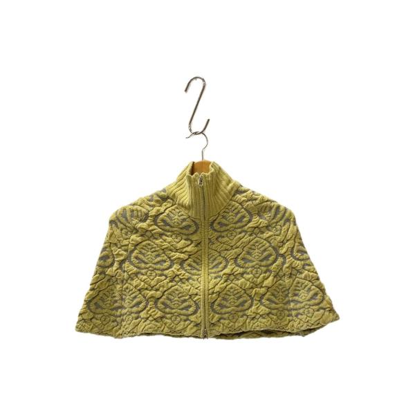 AMERI◆ニット・セーター(厚手)/FREE/ポリエステル/YLW/総柄