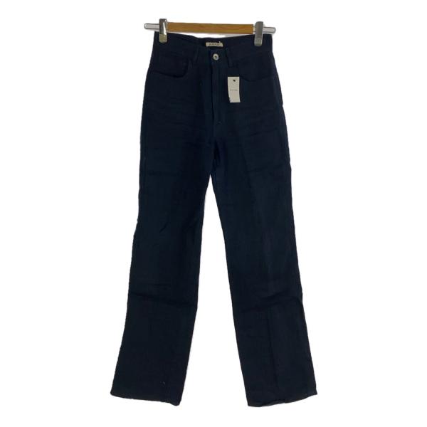 AURALEE◆ボトム/O/リネン/NVY/A20SP05WL//