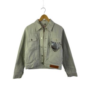 MASU◆MASUBOYS DENIM JACKET/Gジャン/44/コットン/GRY/MBSS-BL0124