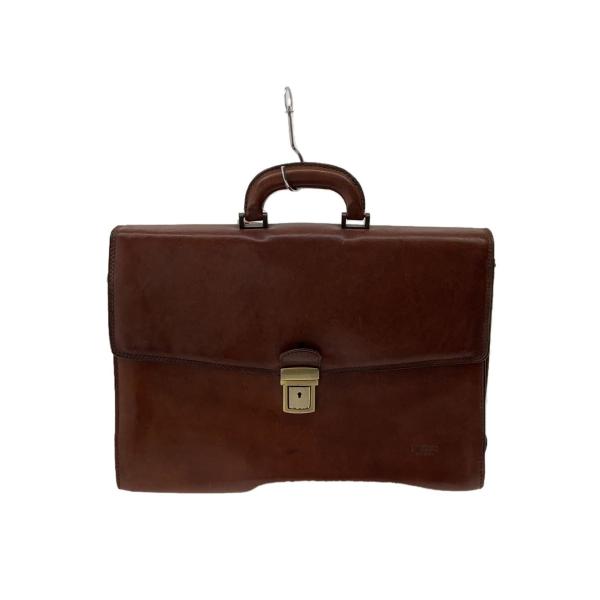 I MEDICI◆バッグ/レザー/BRW/無地