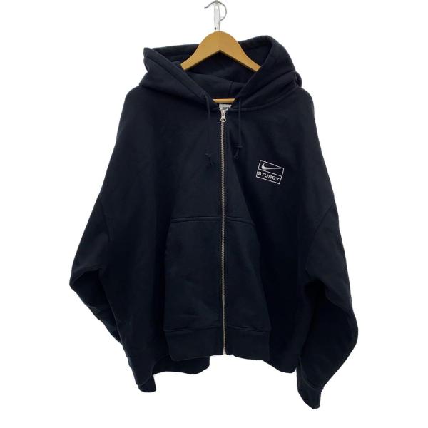 NIKE◆23AW/STONE WASHED FLEECE ZIP HOODIE/XXL/コットン/...