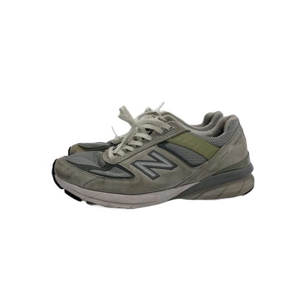NEW BALANCE◆M990V5/グレー/26.5cm/GRY/スウェード/ENCAP/ABZO...